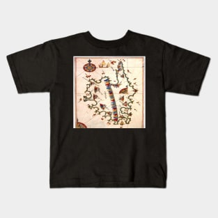 Corsica in a manuscript Kids T-Shirt